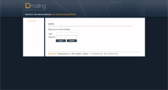 Desktop Screenshot of idnetserver5.idmailing.eu