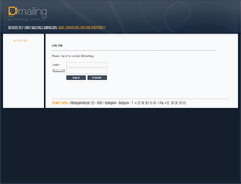 Tablet Screenshot of idnetserver5.idmailing.eu